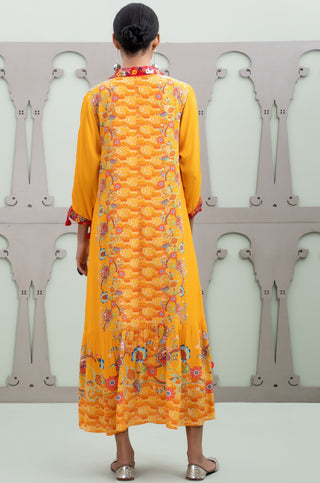 CHINTZY -KESAR - ONE - DRESS