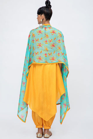 JEWEL - KESARIYA - KURTA